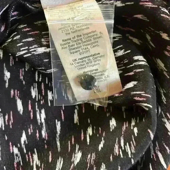 Scotch and Soda In Bloom dress. Black/geographic print Size 40 Eu - Picture 9 of 16